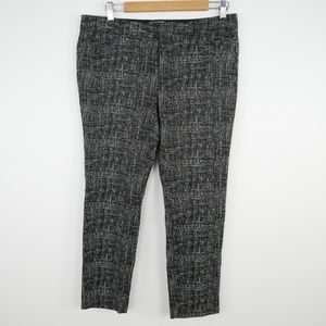 Banana Republic Sloan Fit Slim Ankle Pant Blk 10P